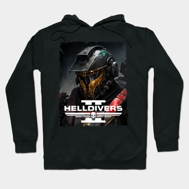 Helldivers 2 Hoodie by Roxy Khriegar Store